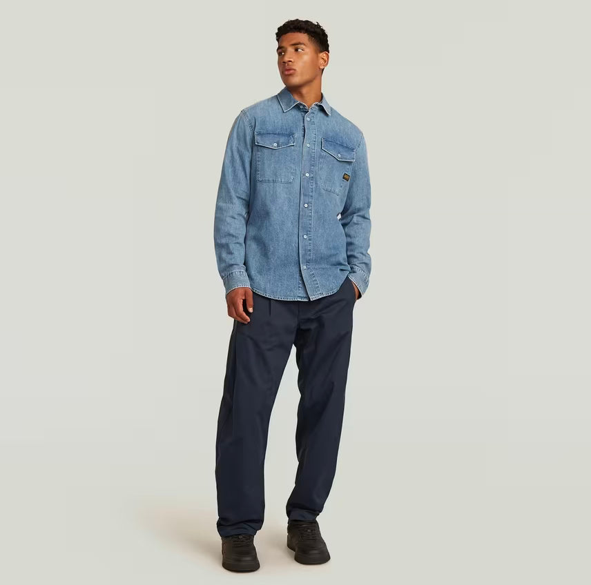 G-Star Raw Marine Slim Shirt - Blue Jeans
