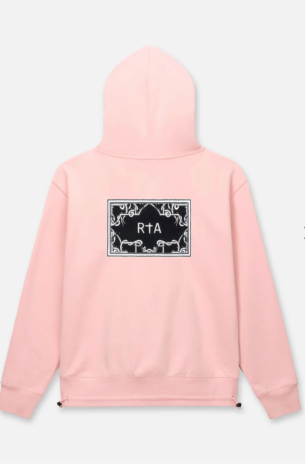 RTA JORDAN HOODIE | BLUSH STAMP LOGO