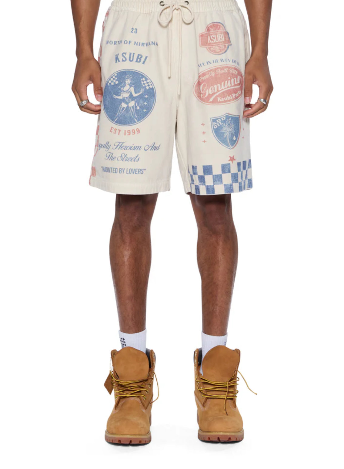 Ksubi Pitt Lane Life Short Printed