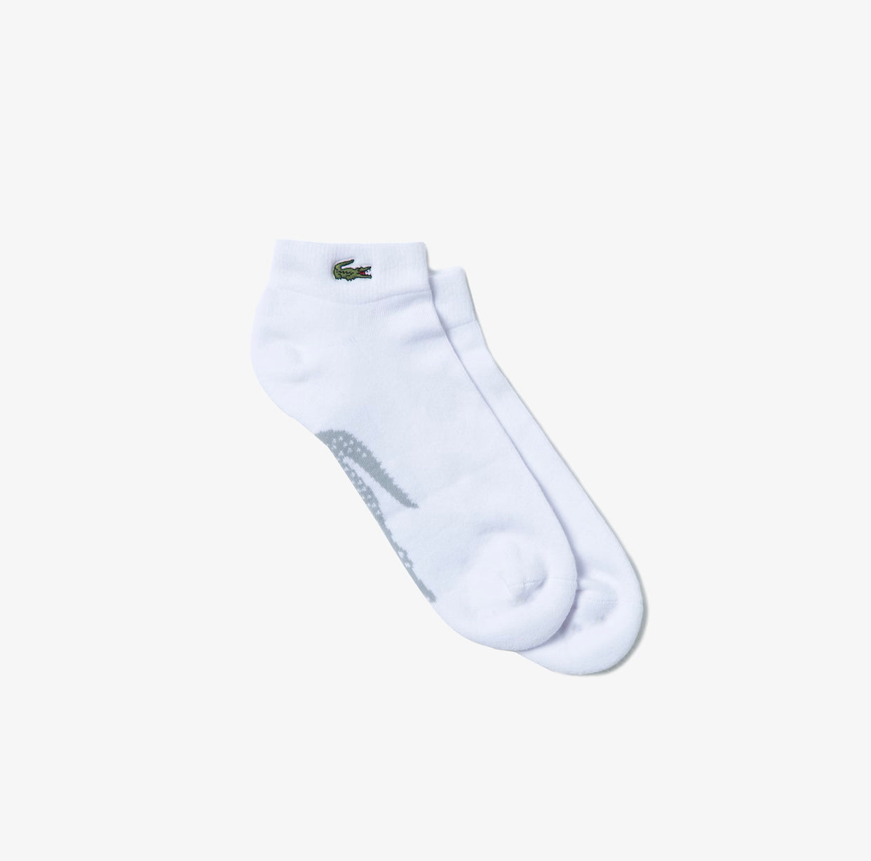 Lacoste Men’s  Unisex Sport Stretche  Cotton Low- Cut Socks