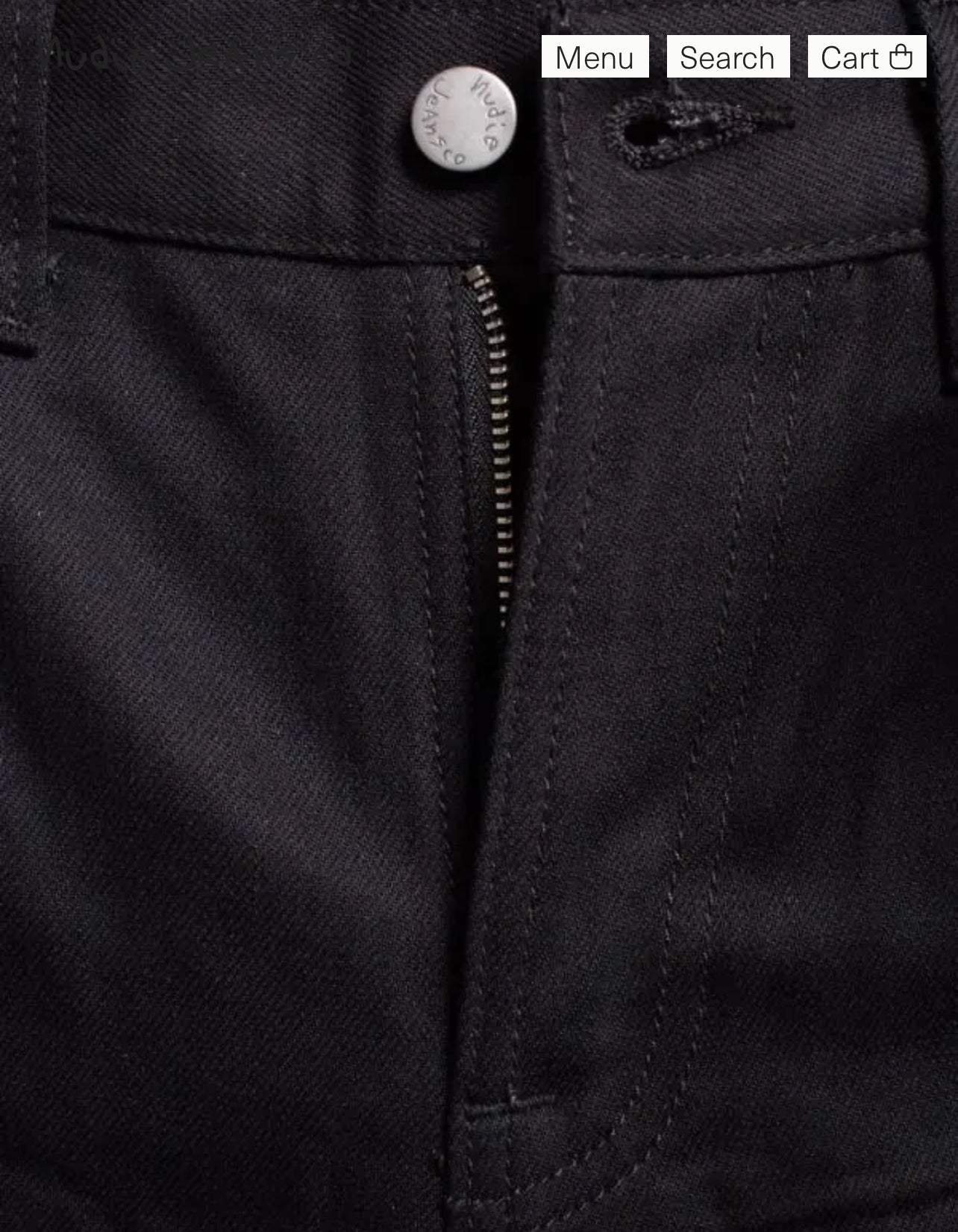 Nudie Gritty Jackson Dry Everblack Jeans