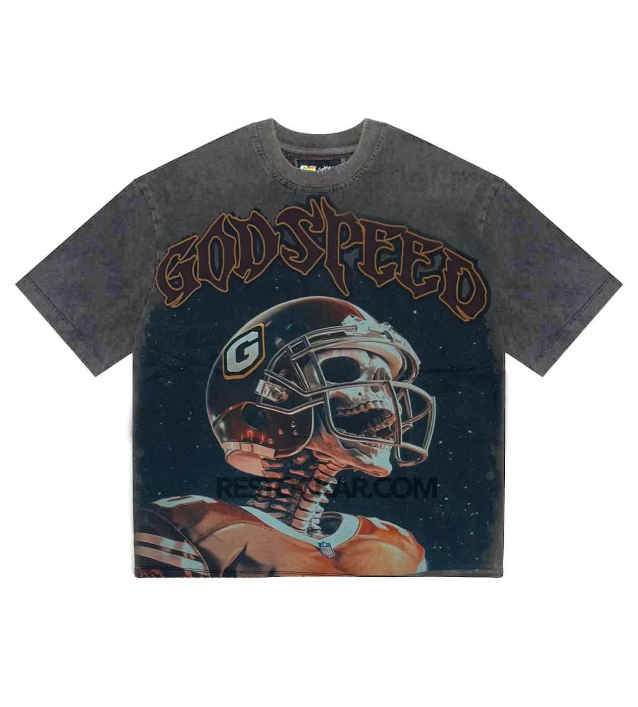 Godspeed Morale T-Shirt (Grey Wash)