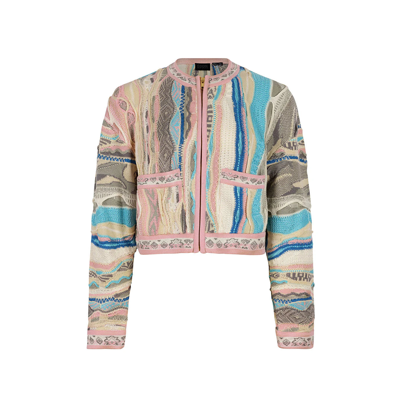 Coogi New - COOGI Rosewater Women's Zip Cardigan