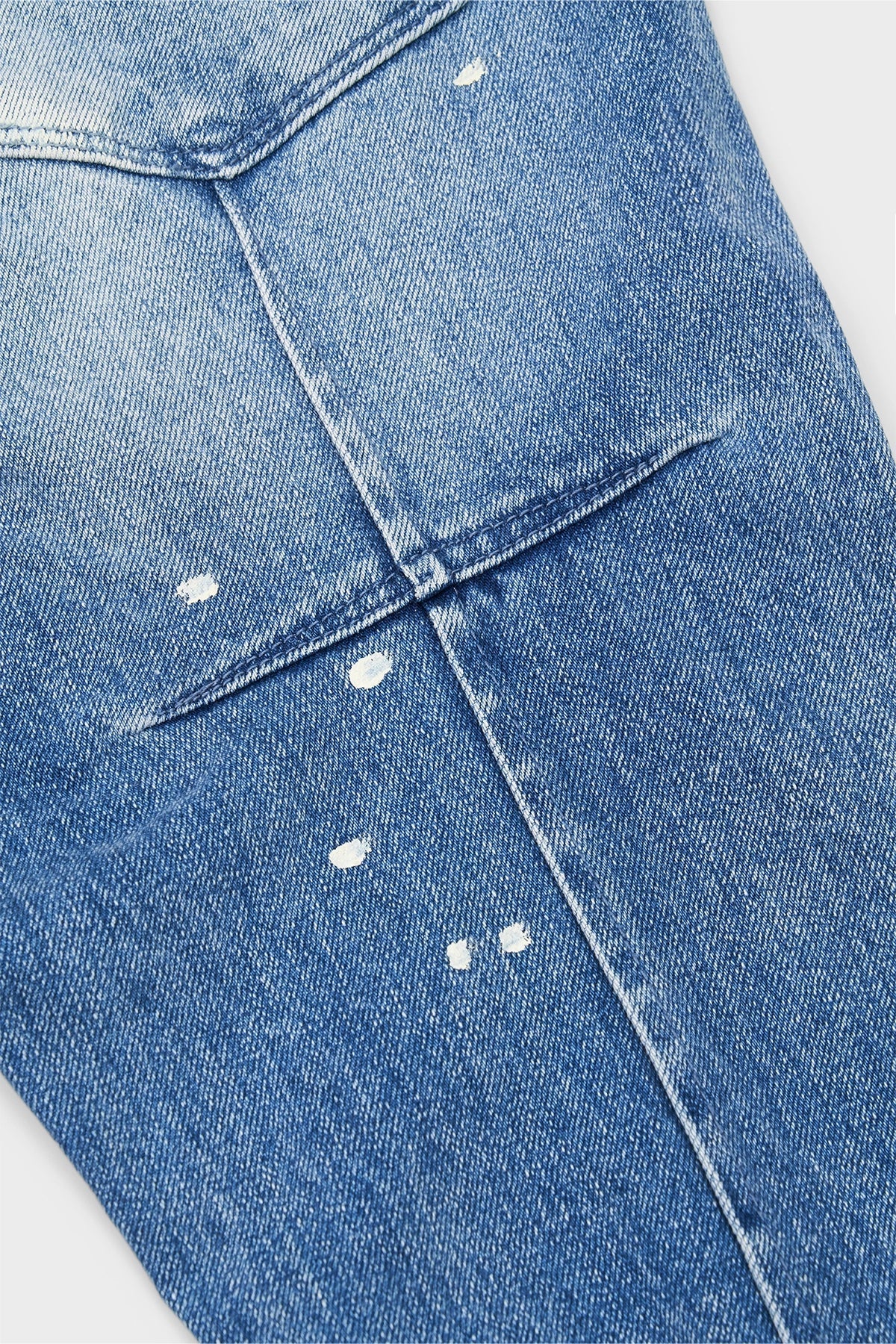 RTA Clayton Skinny Jean | Distressed White Paint