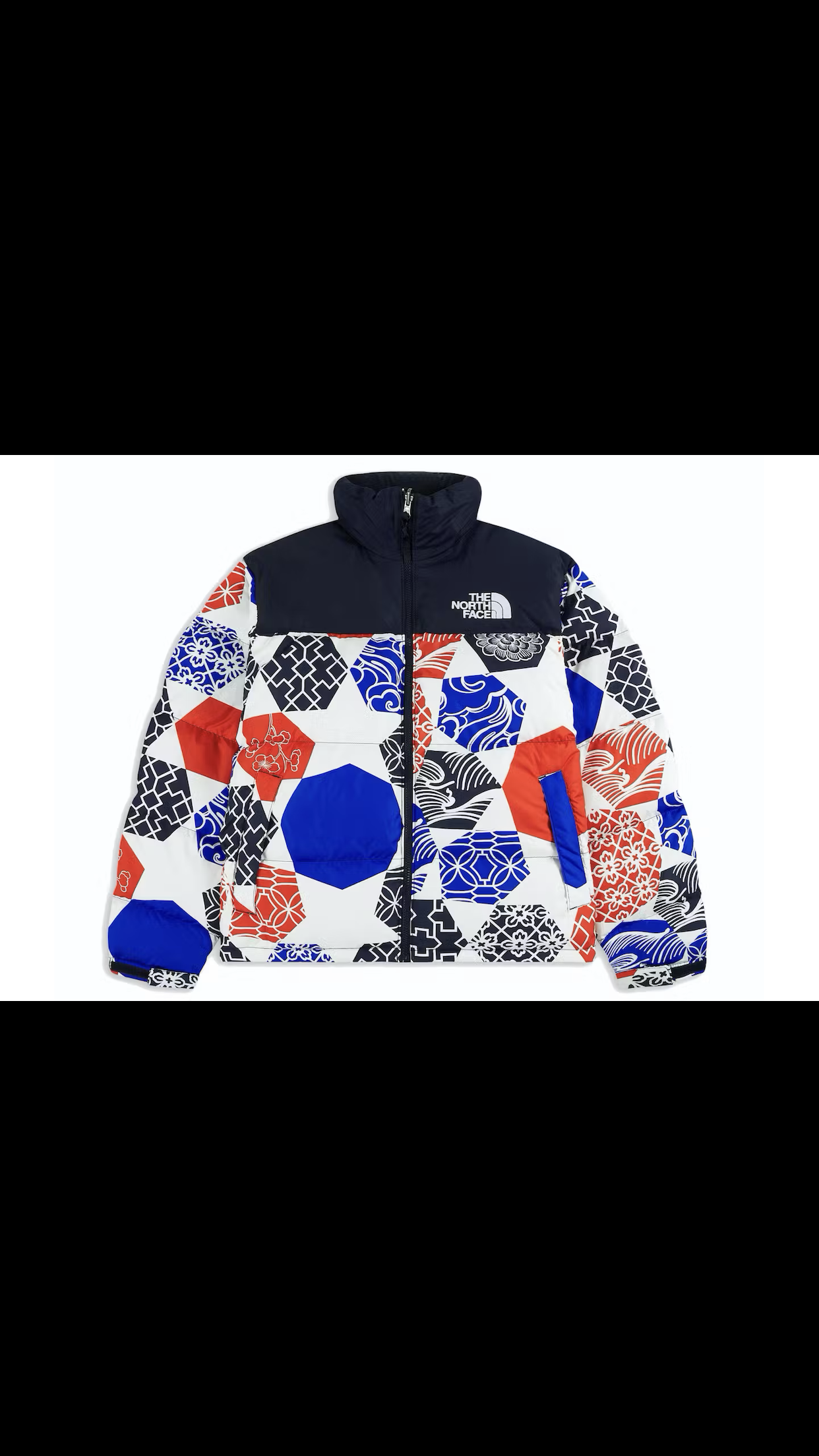 The North Face Men 1996 Retro Nuptse IC Geo Print Jacket