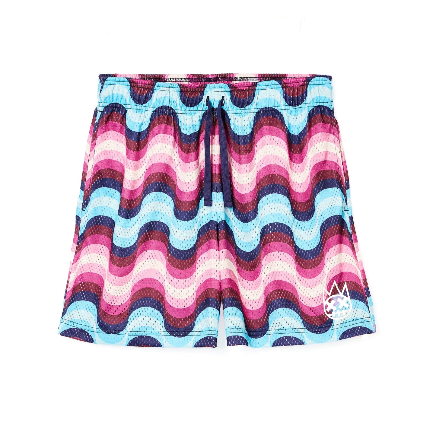 Cult Of Individuality Mesh Shorts in Blue Wave