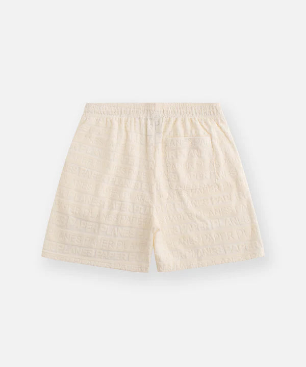 Paper Planes Beachfront Terry Cloth Oversized Short-Set
