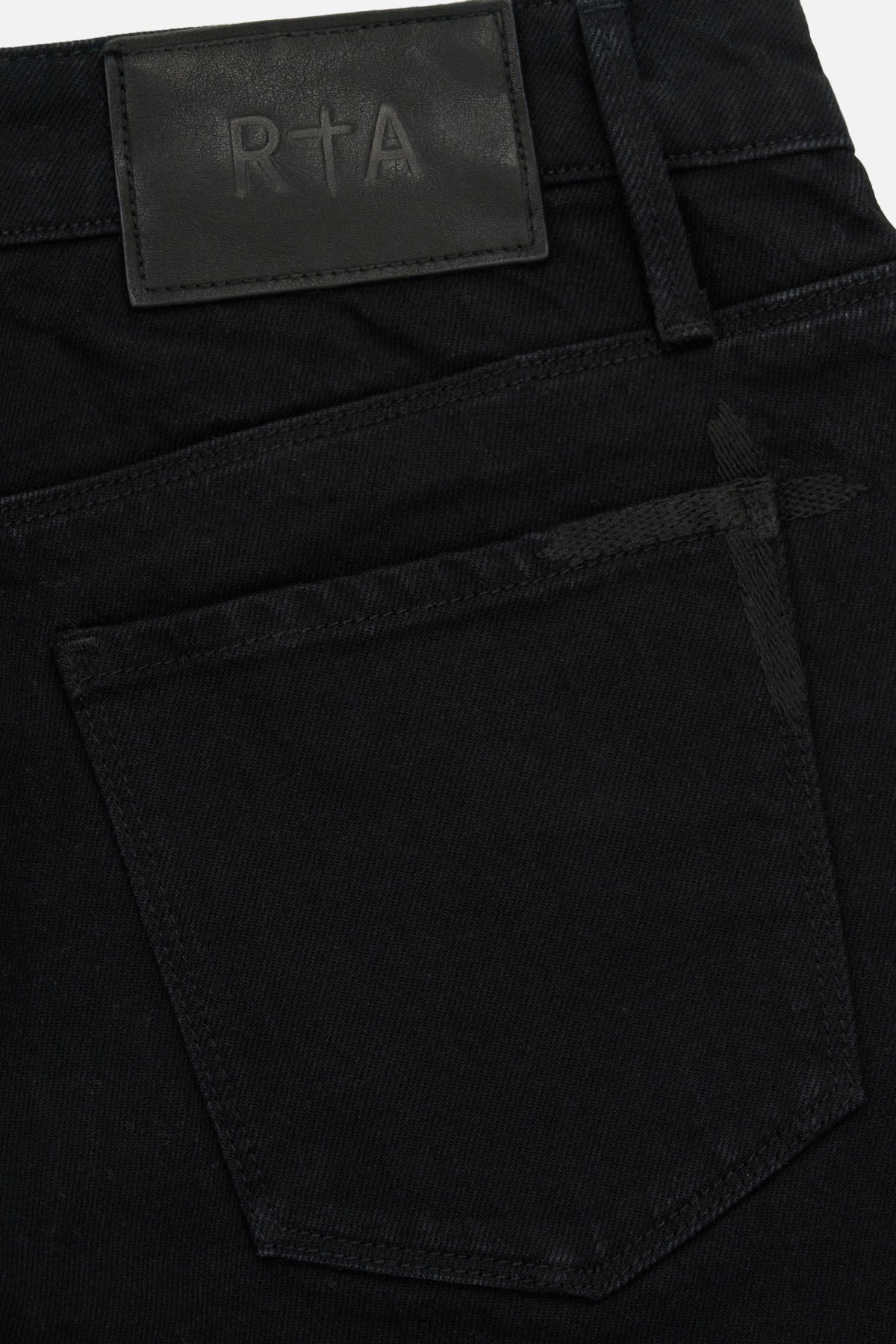 RTA Enzo Skinny Jean | Black Cross Rivet