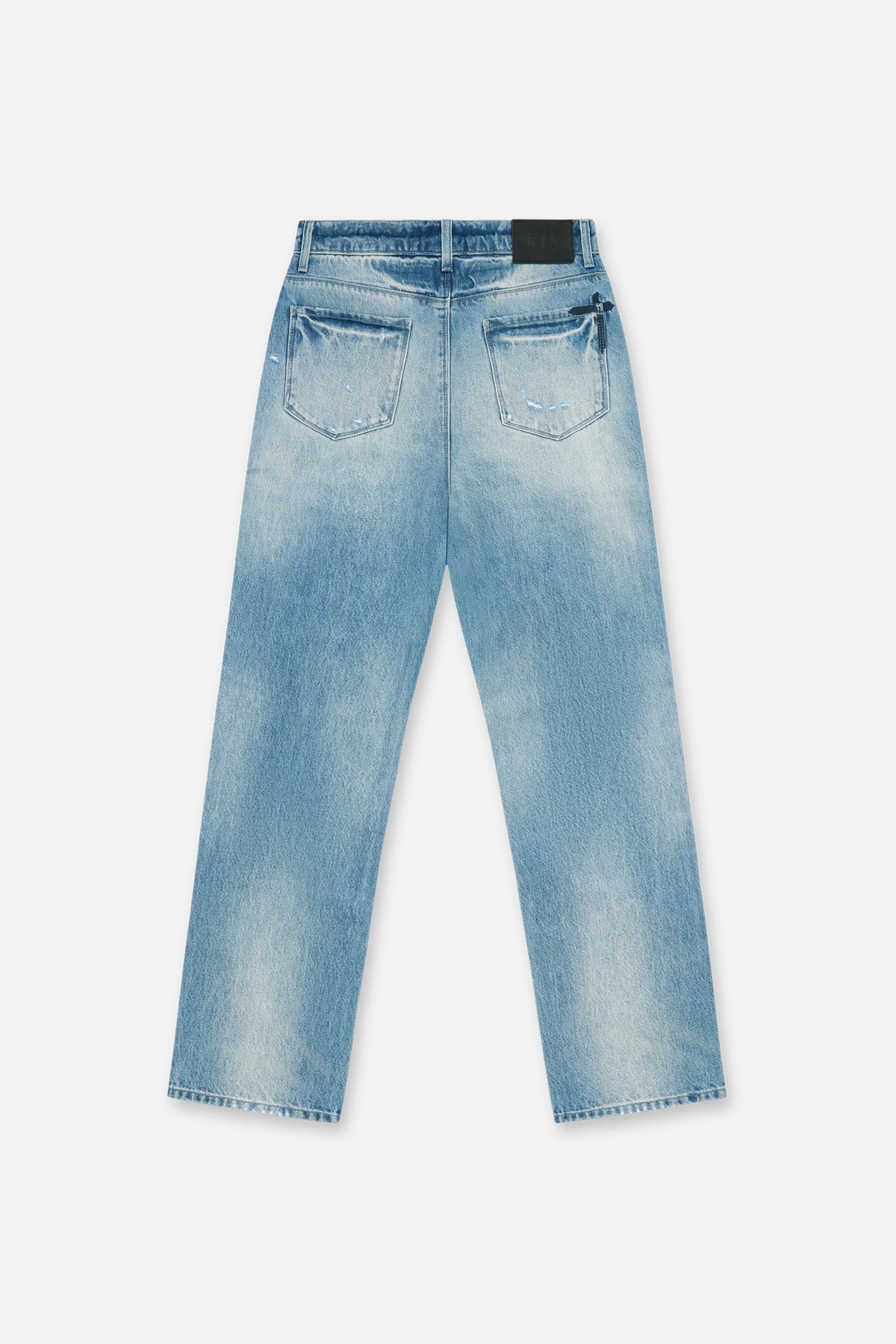 RTA Ricardo Slim Fit Jean | Blue Steel 3D Cross