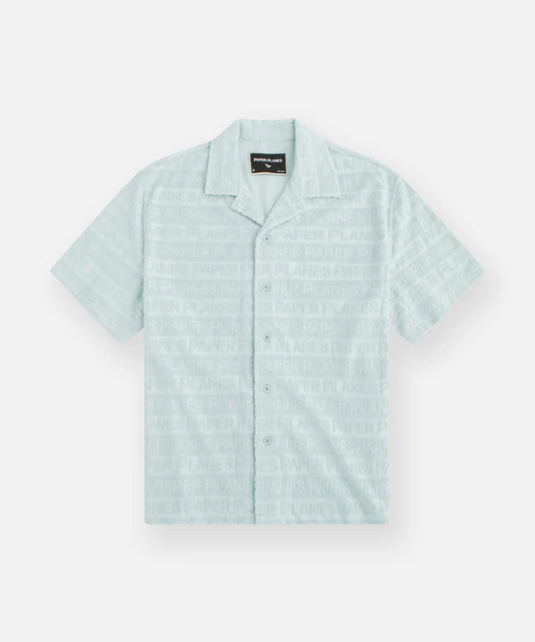 Paper Planes Beachfront Terry Cloth Short-Set