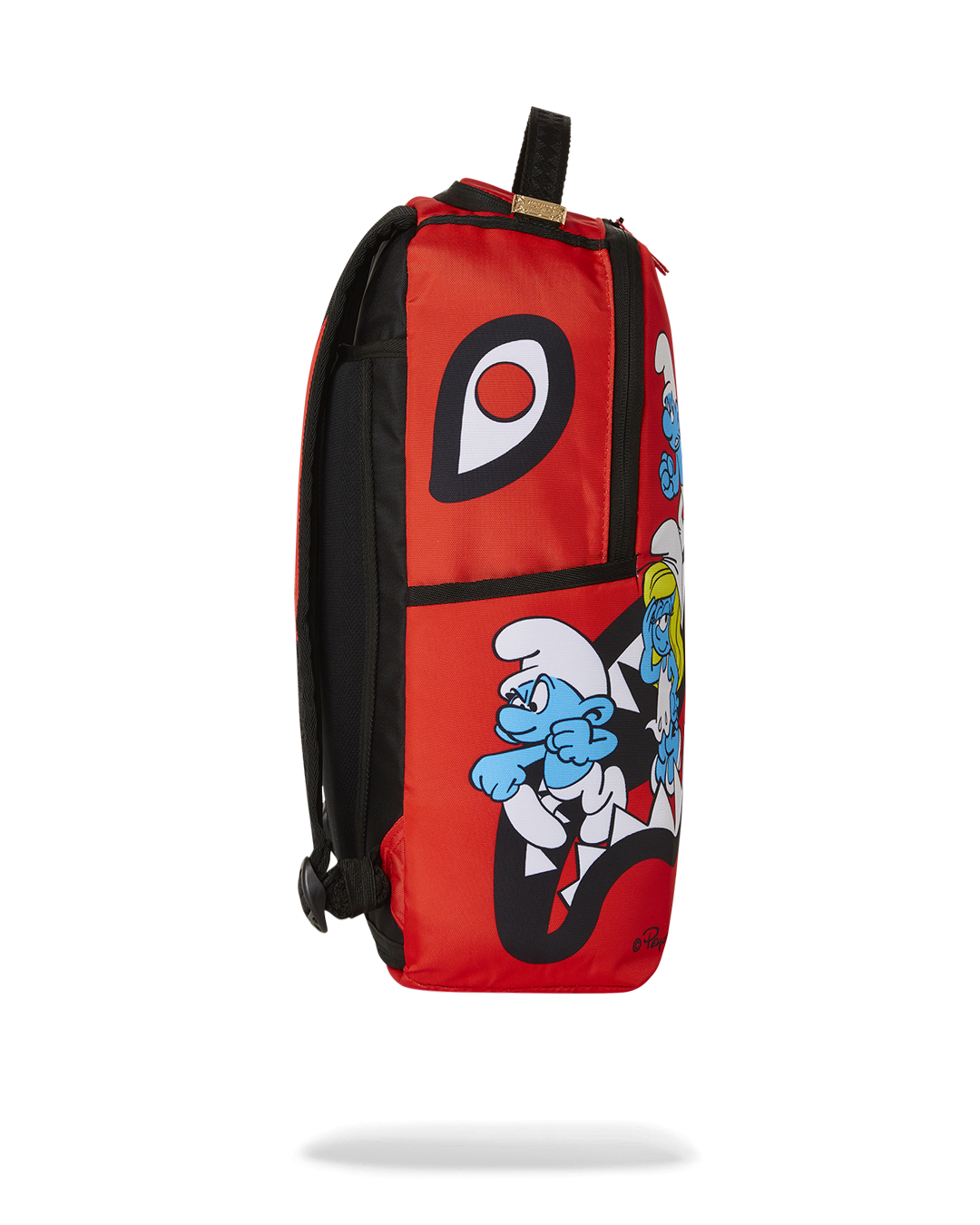 Spray Ground Smurfs Shark Bounce  Backpack