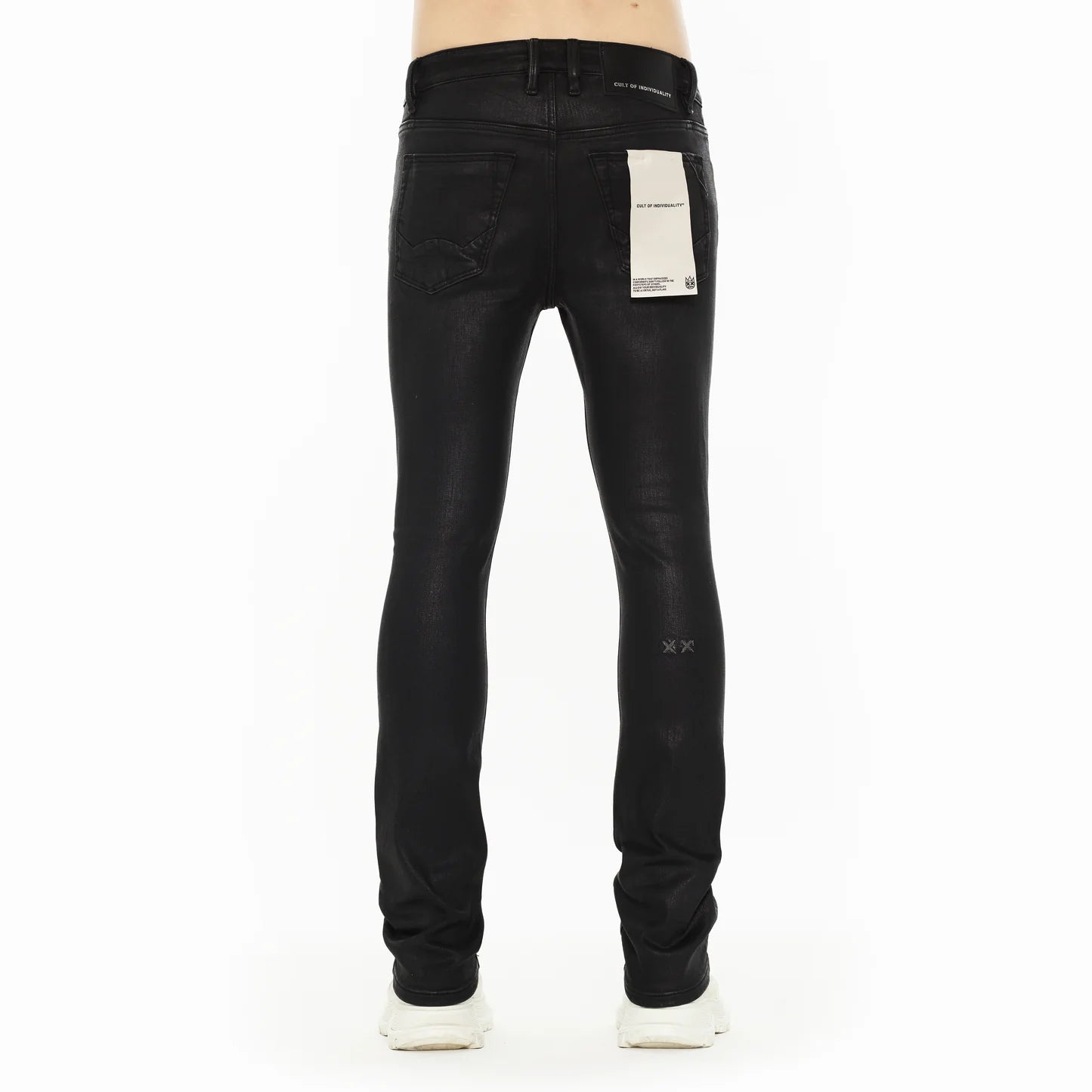Cult Of Individuality Lenny Bootcut 603 Jeans in Black Coated