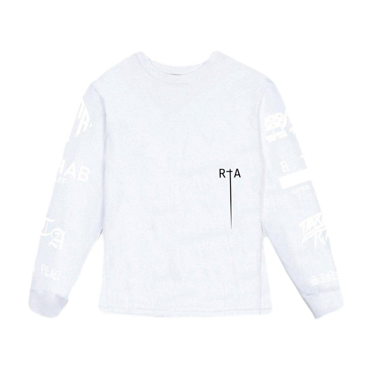 Rta Long Sleeve Tee | White Greatest Hits