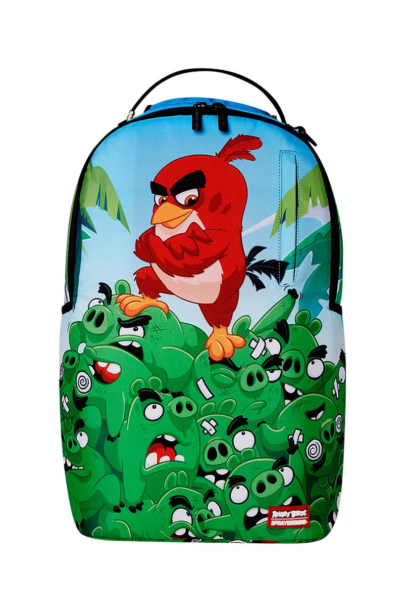 Sprayground Pig Pile Angry Birds DLSXR Backpack