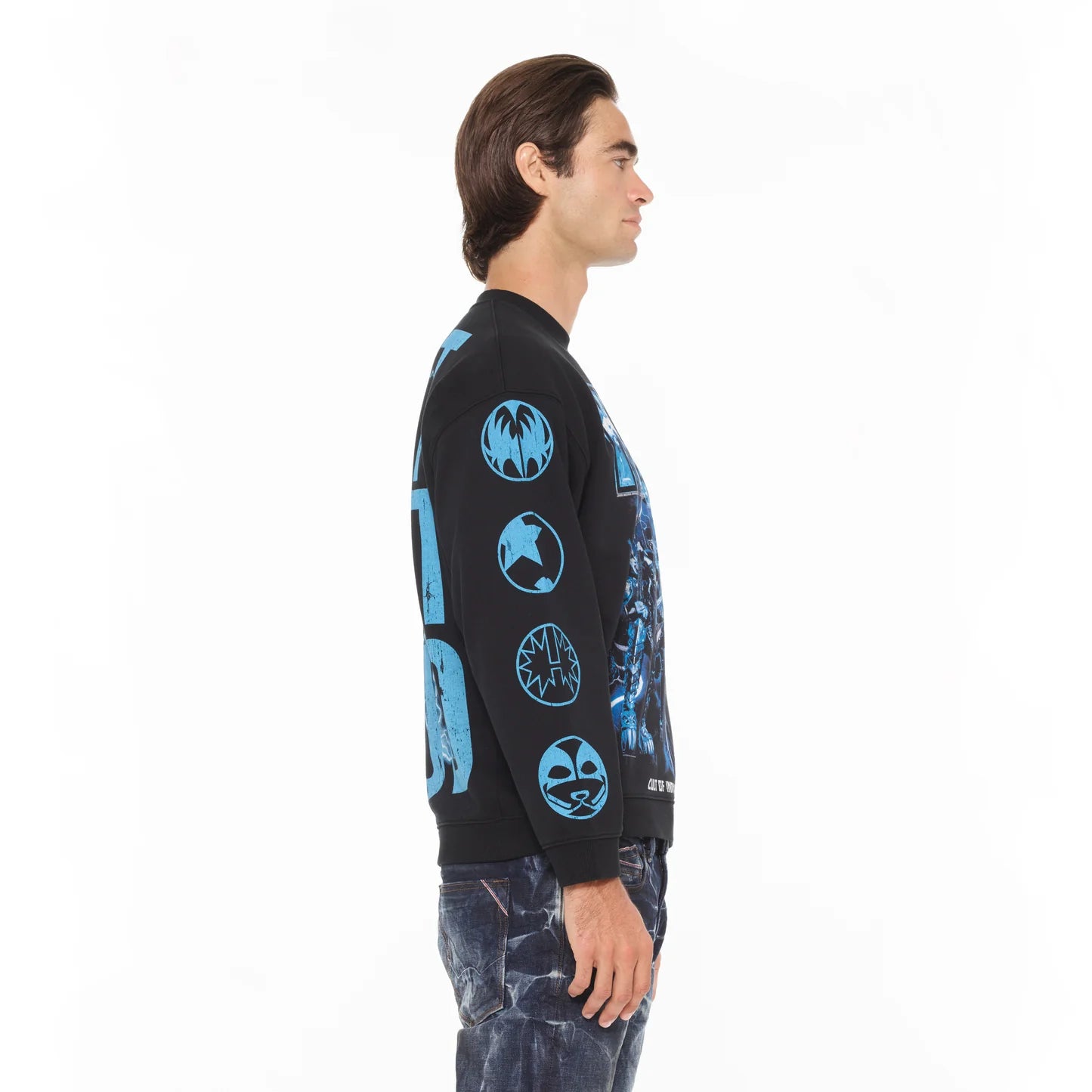 Cult Of Individuality Novelty Fleece Crew Sweatshirt