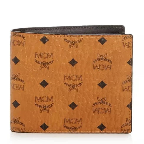 Mcm Bifold Wallet in Visetos Original