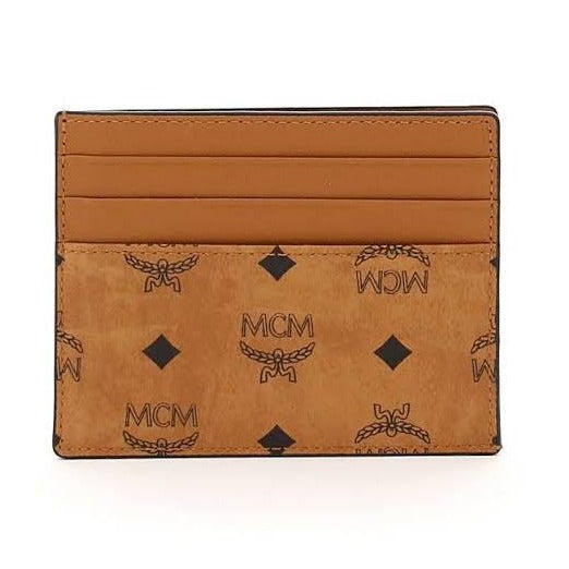 Mcm Card Case in Visetos Original