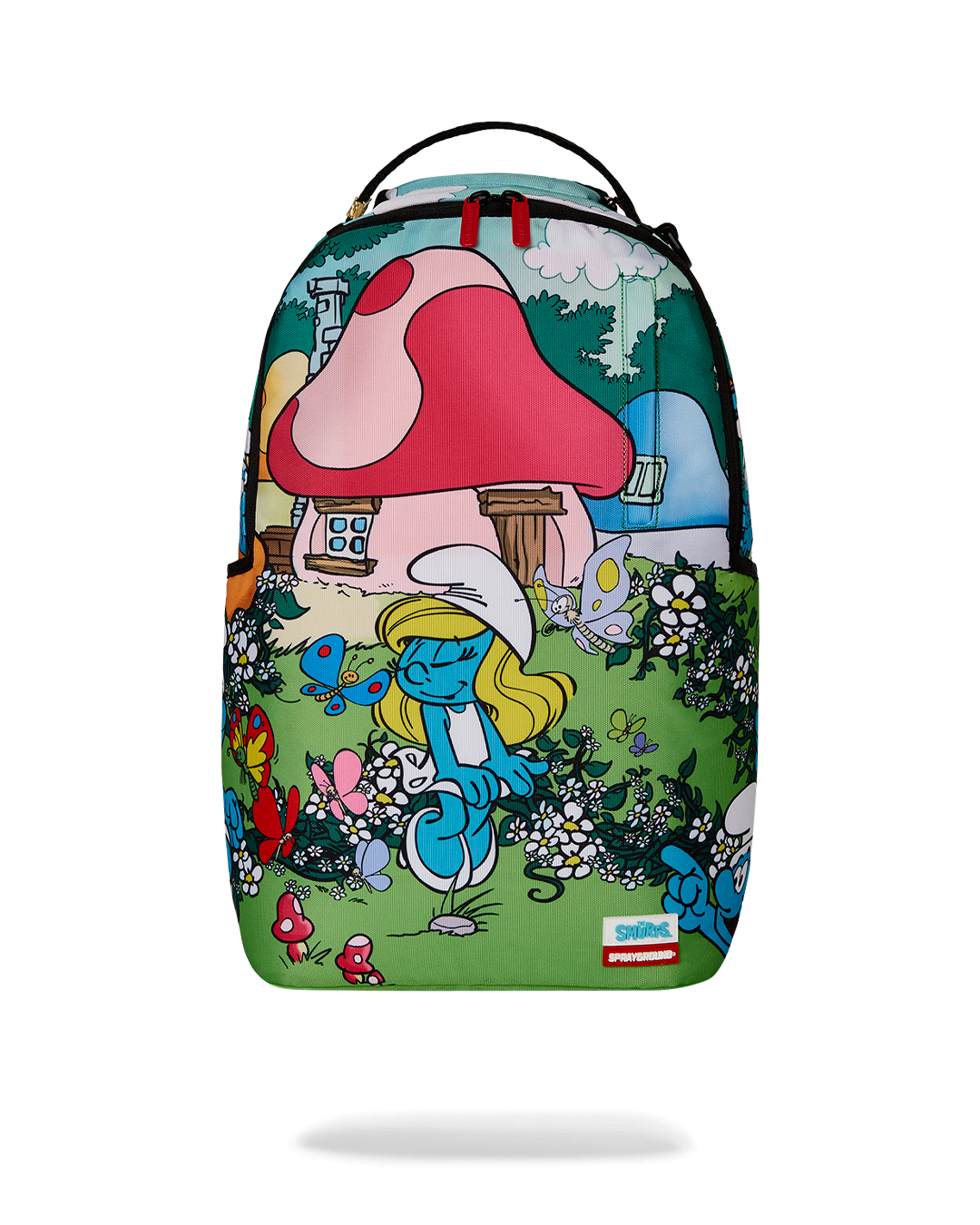 Sprayground Smurfs In The Garden Backpack