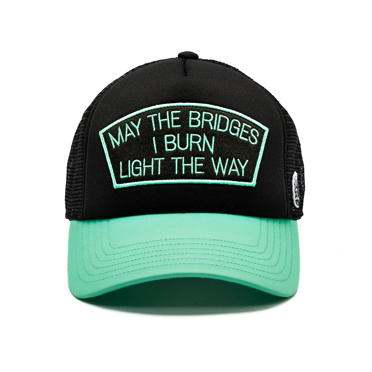 Cult Of Individuality “May The Bridges I Burn” Mesh Back Trucker Hat