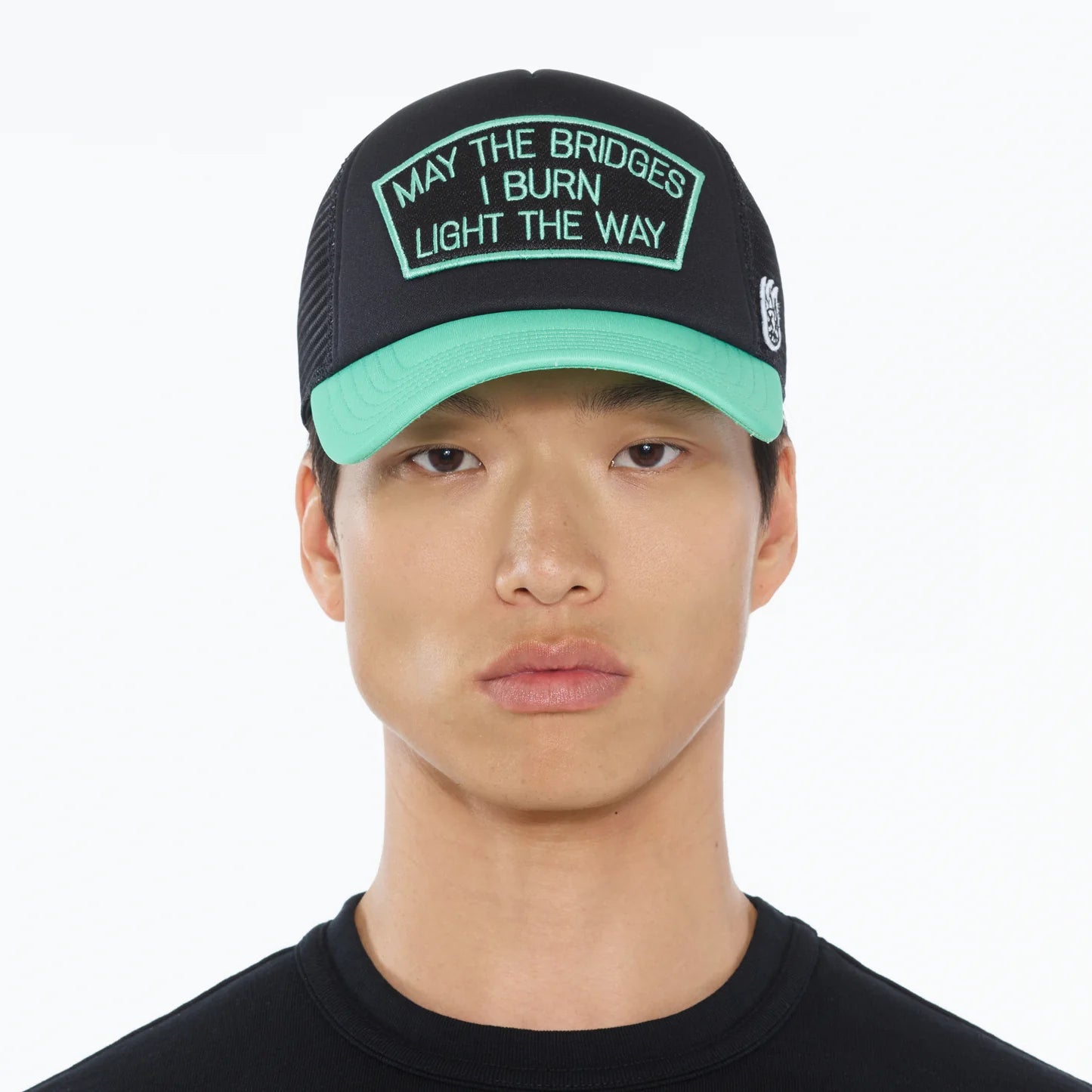 Cult Of Individuality “May The Bridges I Burn” Mesh Back Trucker Hat