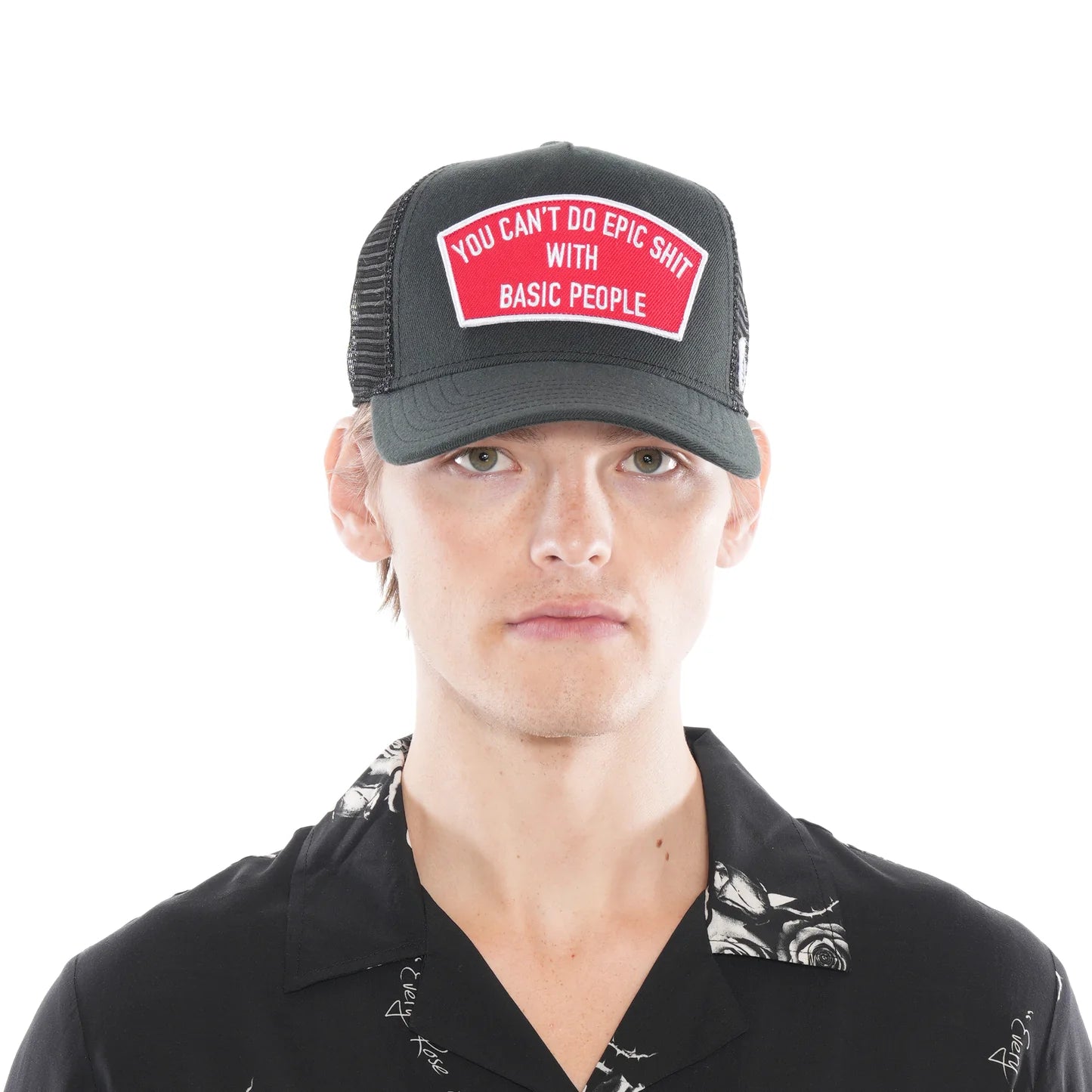 Cult Of Individuality Epic Mesh Back Trucker Curved Visor