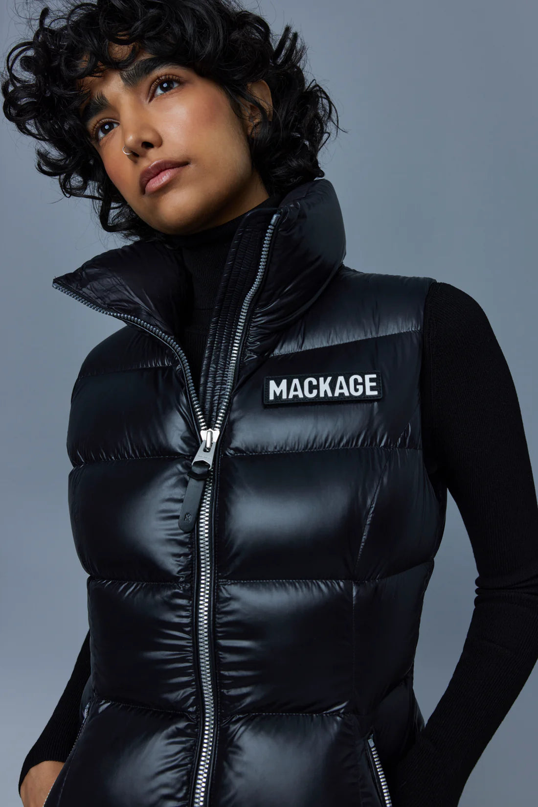 Mackage ChayaLustrous Light Down Vest For Ladies