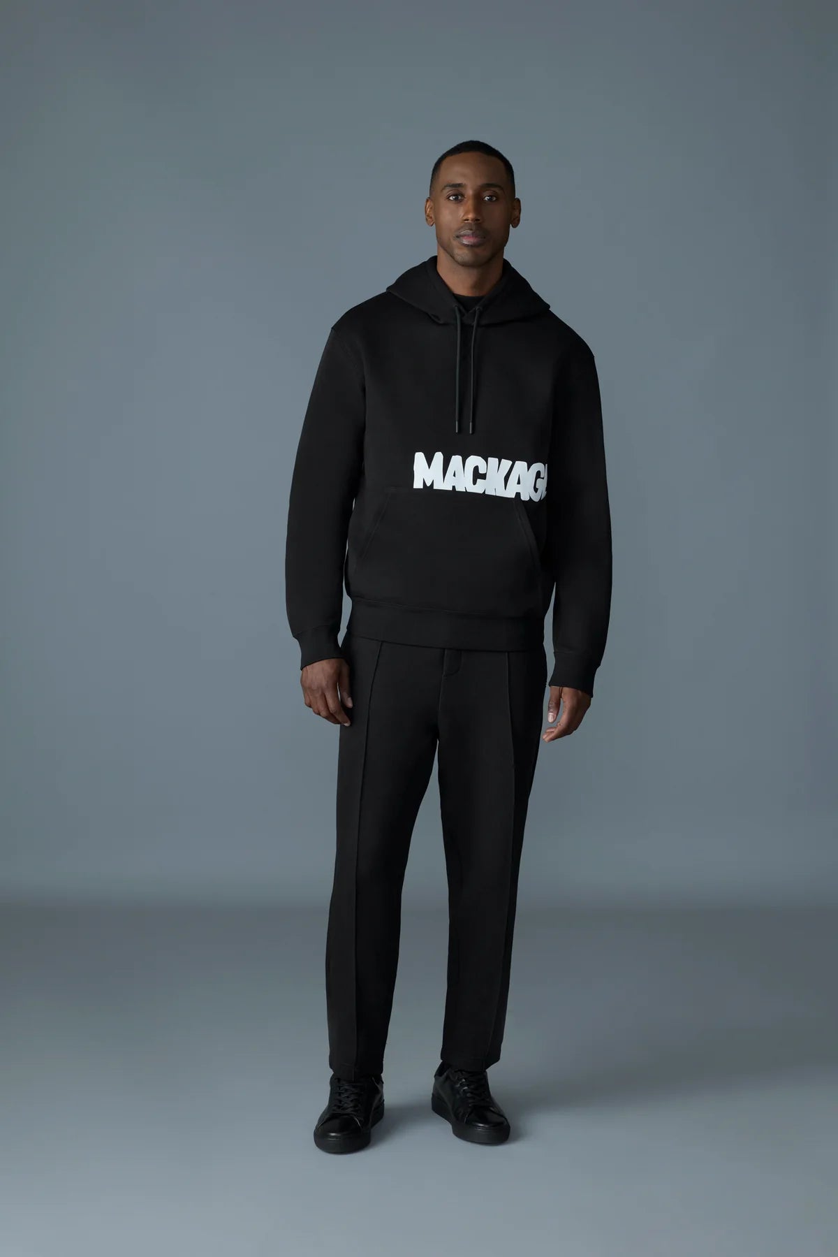 Mackage KRYSTIAN-PR Double-face Jersey Logo Hoodie