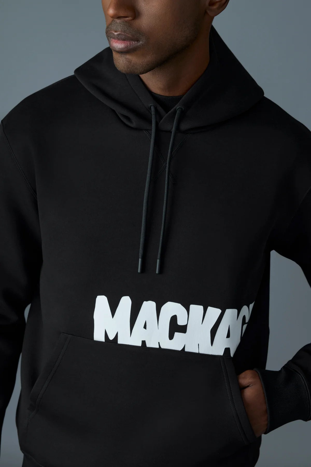 Mackage KRYSTIAN-PR Double-face Jersey Logo Hoodie