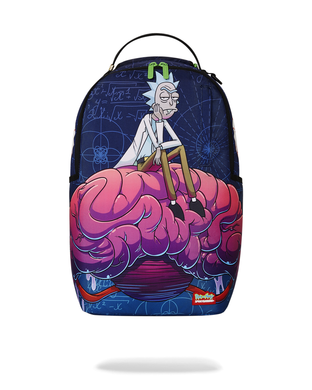 Sprayground Rick And Morty Brain Shark DLXR Backpack