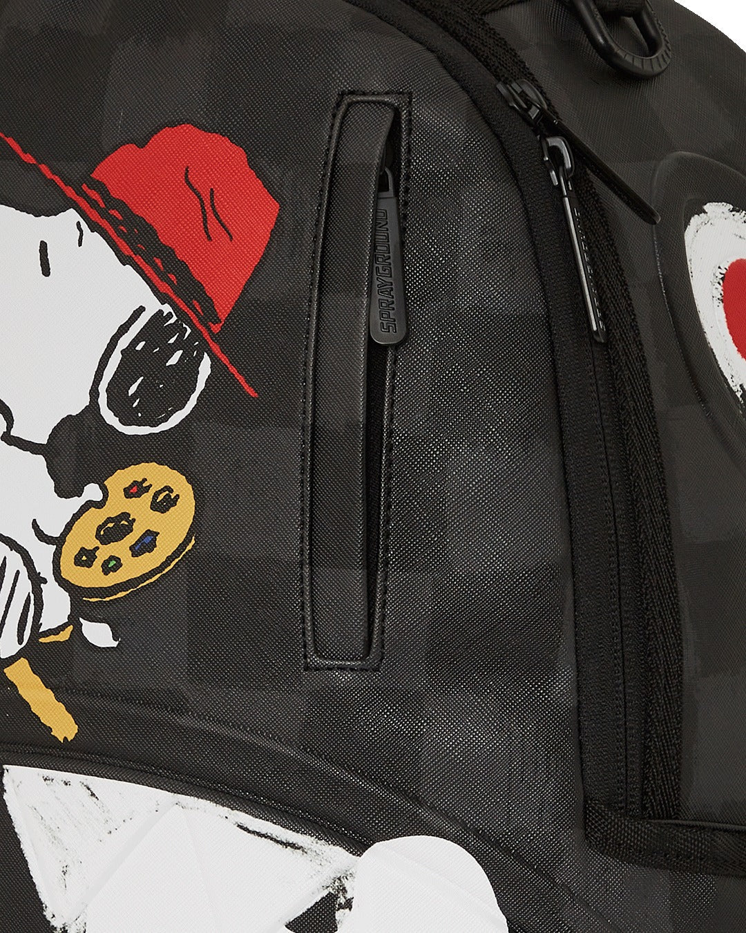 Sprayground Snoopy Painting Shark DLXSV Backpack