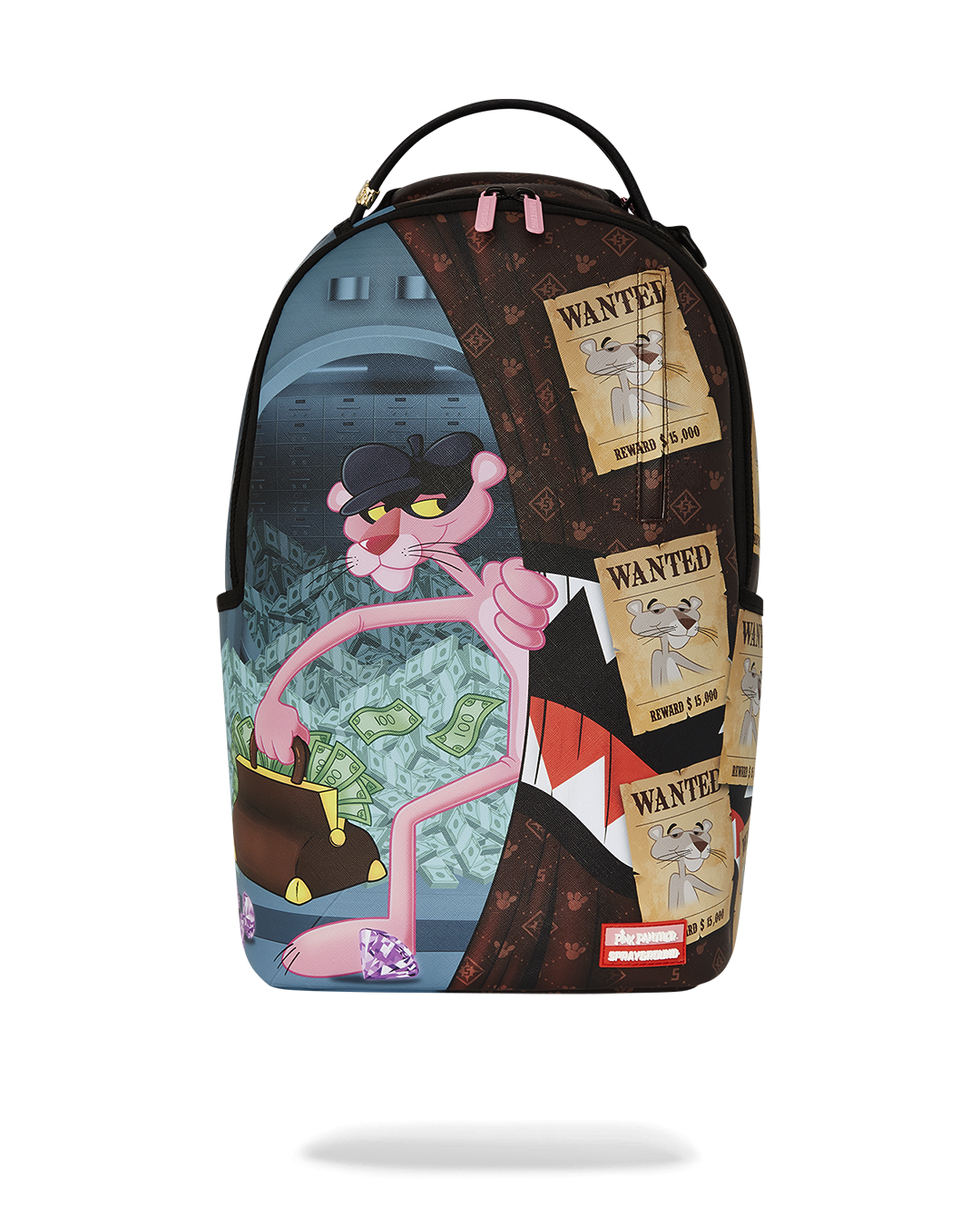 Sprayground Pink Panther Heist Getaway DLXV Backpack