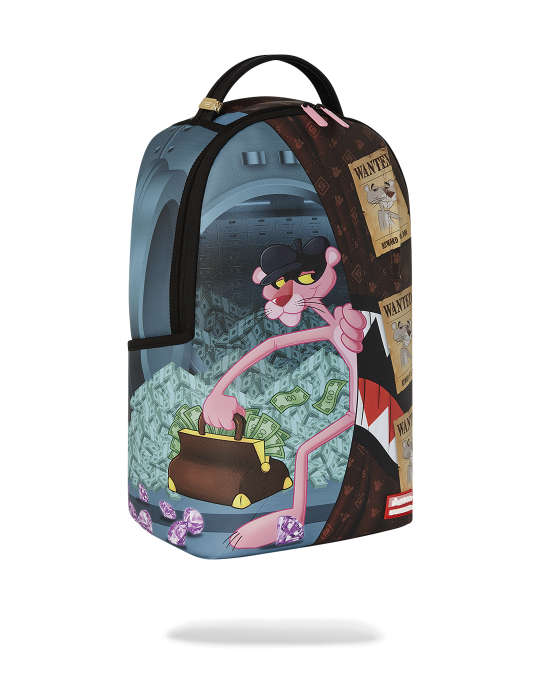 Sprayground Pink Panther Heist Getaway DLXV Backpack