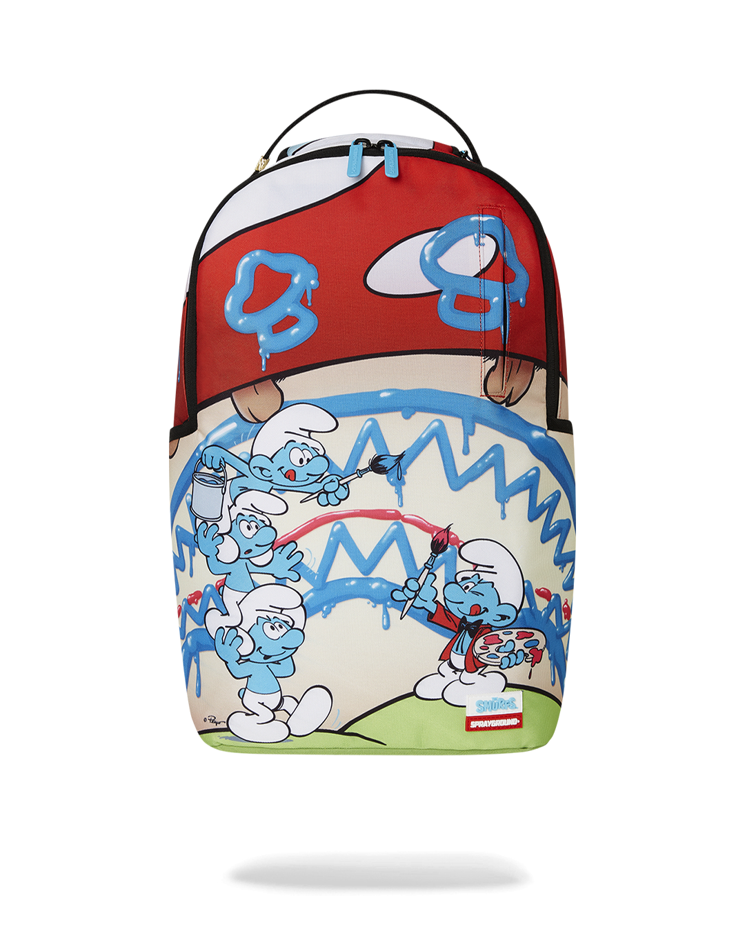 Sprayground Smurfs Art Party Backpack