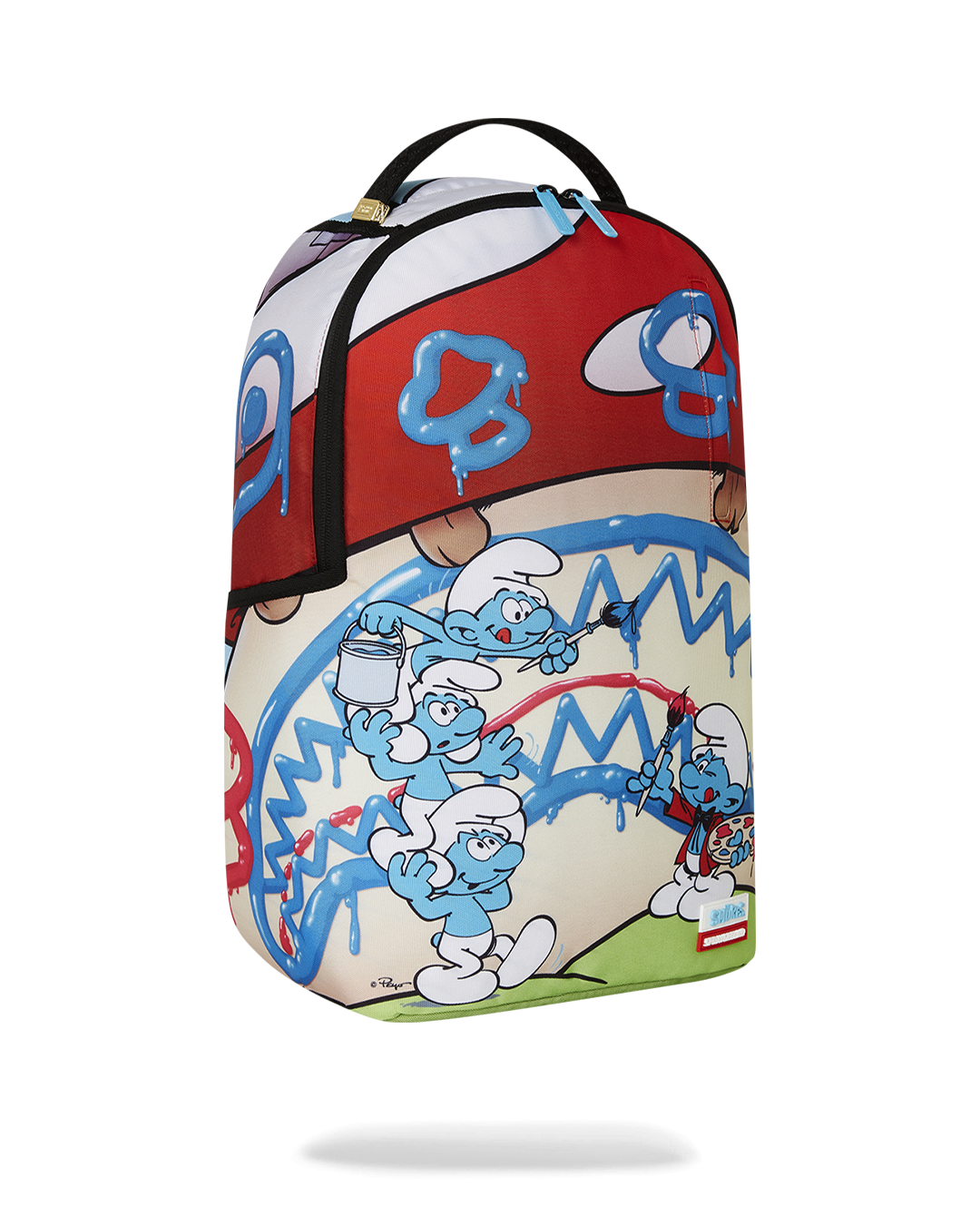 Sprayground Smurfs Art Party Backpack