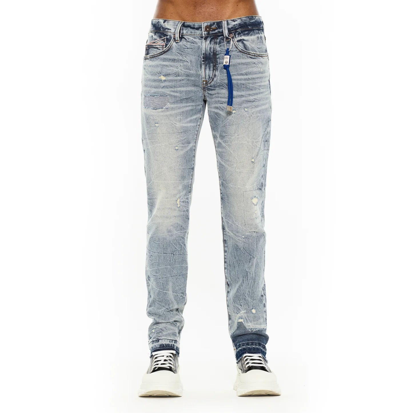 Cult Of Individuality Rocker Slim 602 Jeans in Strobe