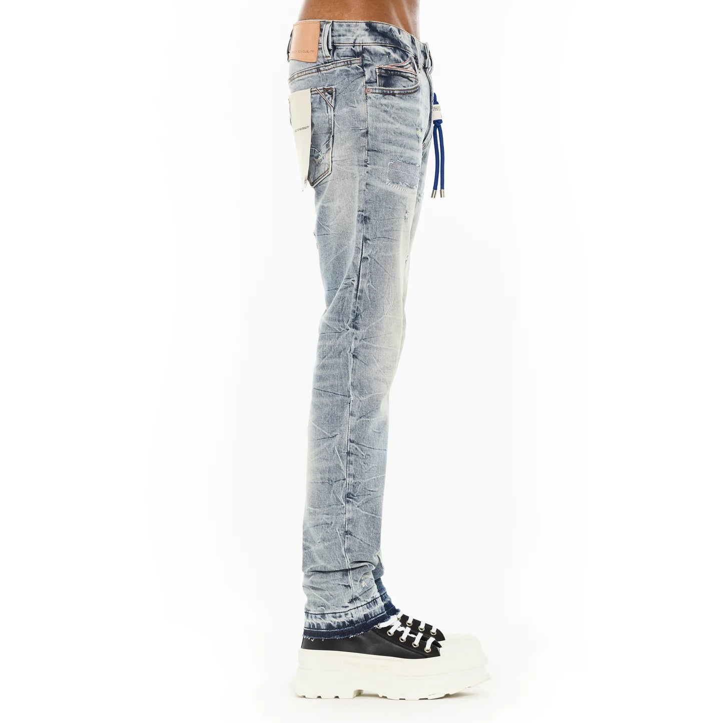 Cult Of Individuality Rocker Slim 602 Jeans in Strobe