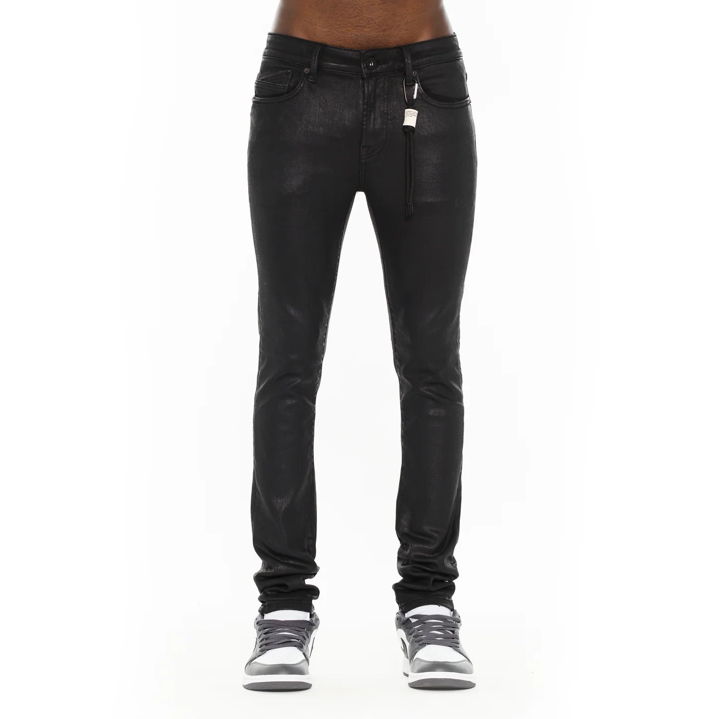 Cult Of Individuality Punk Super Skinny 601 Jeans in Black Coated
