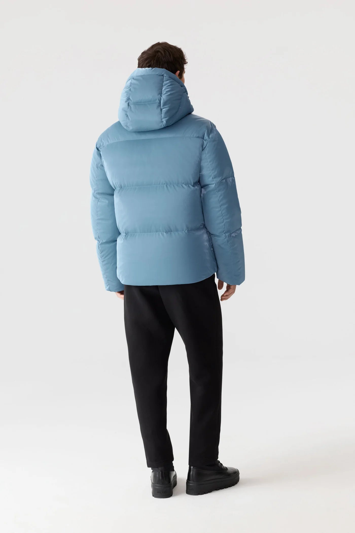 Mackage KENT-GLO High-Gloss Hooded Down Jacket