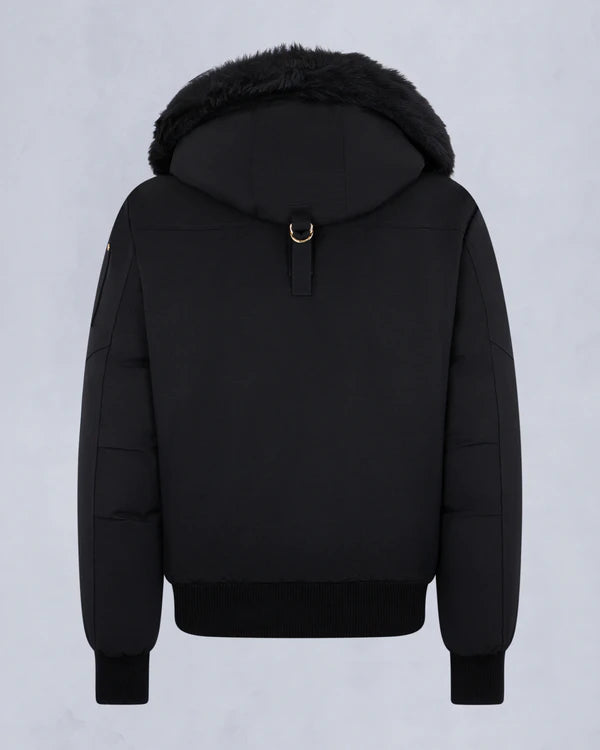 Moose Knuckles Gold Series Original Shearling Trim Ballistic Bomber