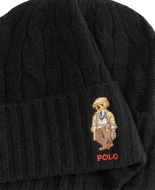 Polo Ralph Lauren Polo Bear Wool-Cashmere Beanie