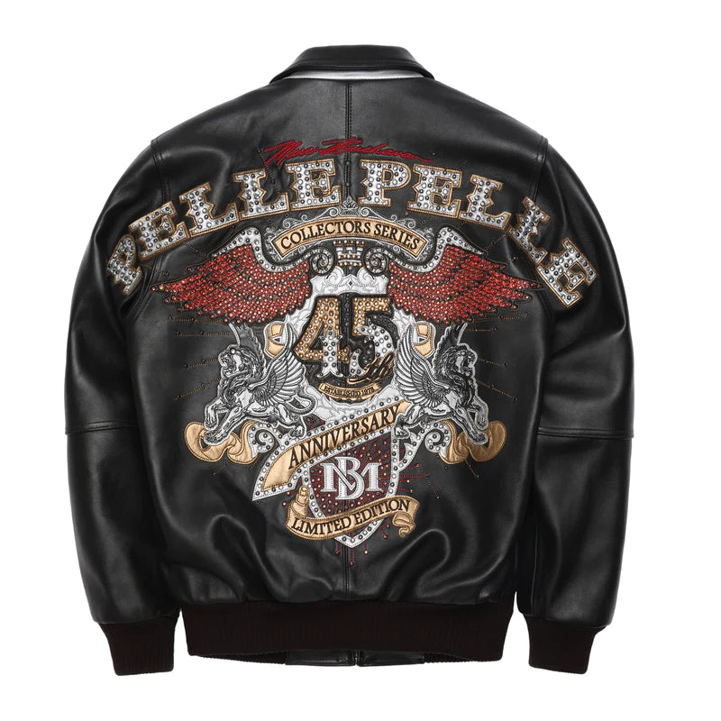 Pelle First Rhinestone Jacket Pelle Pelle Collectors Series Jacket