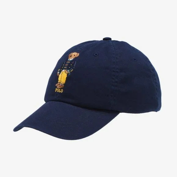 Polo Ralph Lauren Embroidered BIG Polo Bear Chino Cap Hat