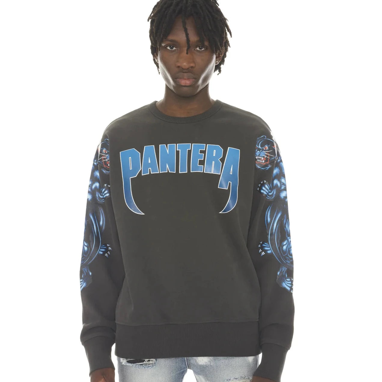 Cult Of Individuality Crewneck Fleece Pantera Sweatshirt