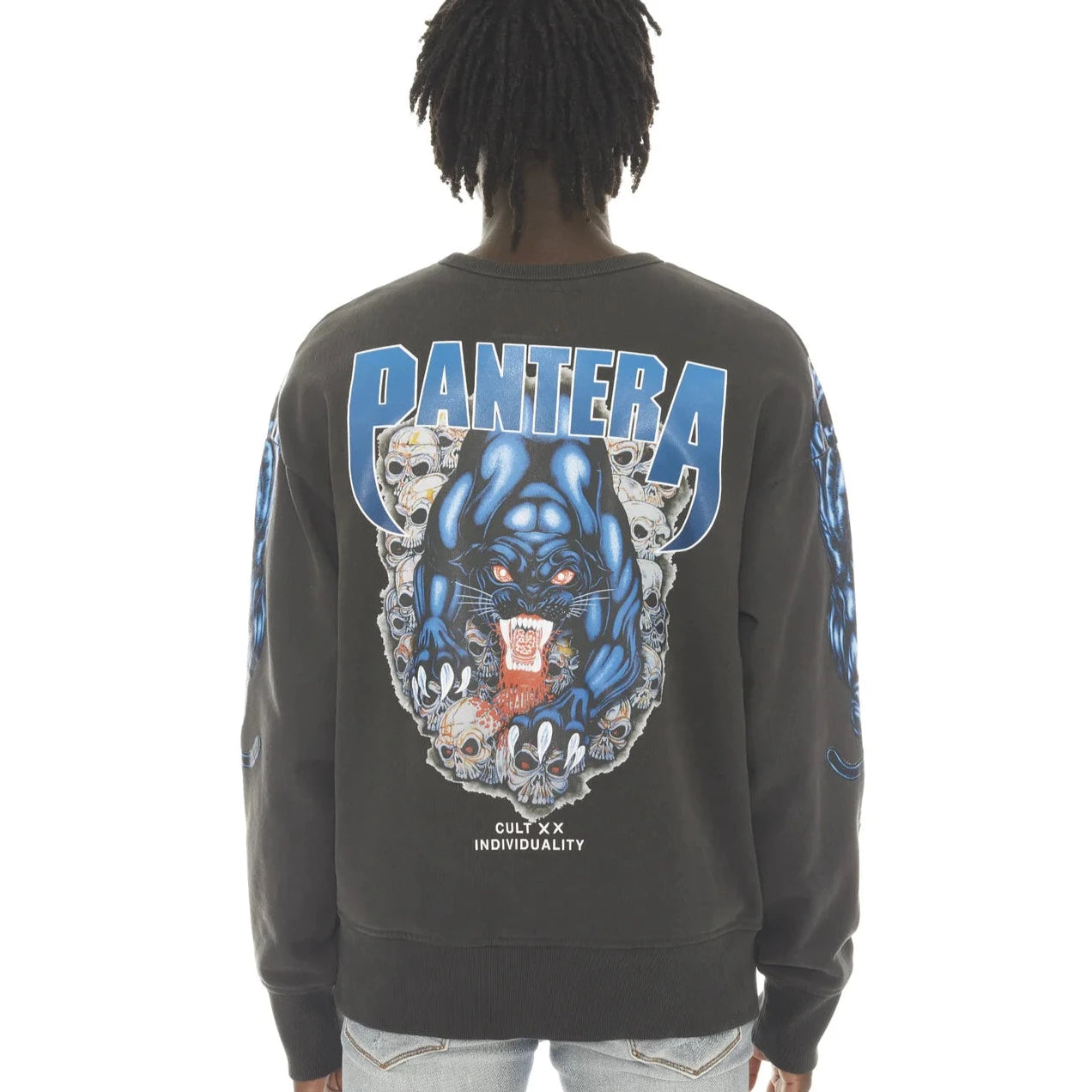 Cult Of Individuality Crewneck Fleece Pantera Sweatshirt