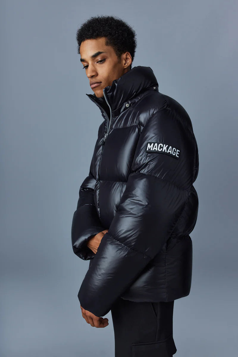 Mackage Kent-Z Lustrous Light Down Jacket With Hood