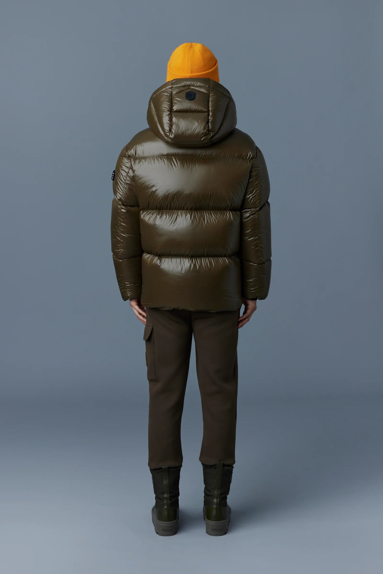 Mackage Kent-Z Lustrous Light Down Jacket With Hood