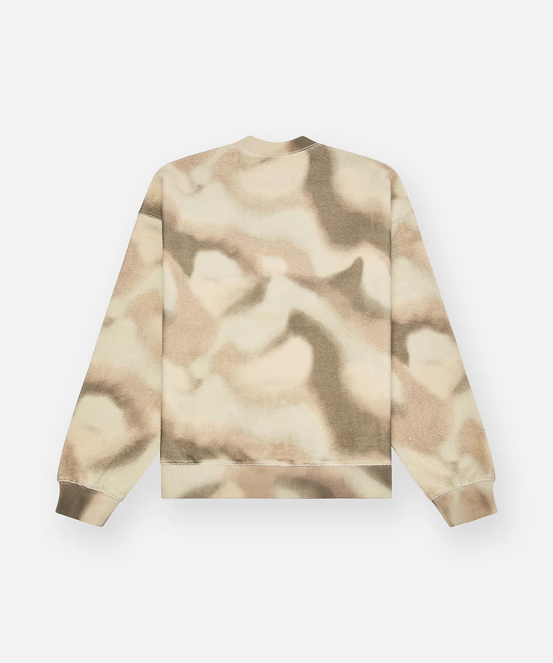 Paper Planes Airbrushed Camo Crewneck