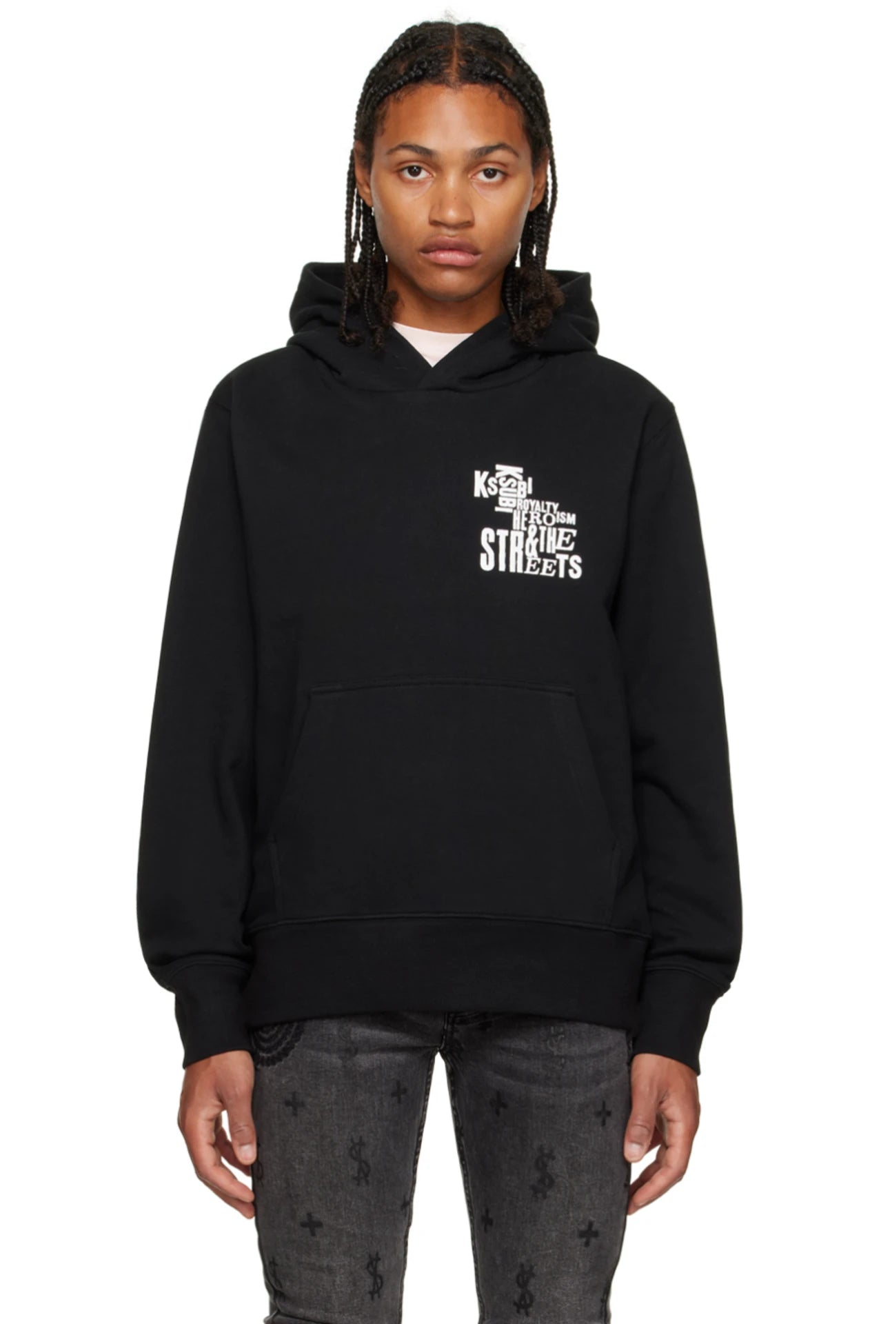 Ksubi Graff Kash Hoodie Jet Black