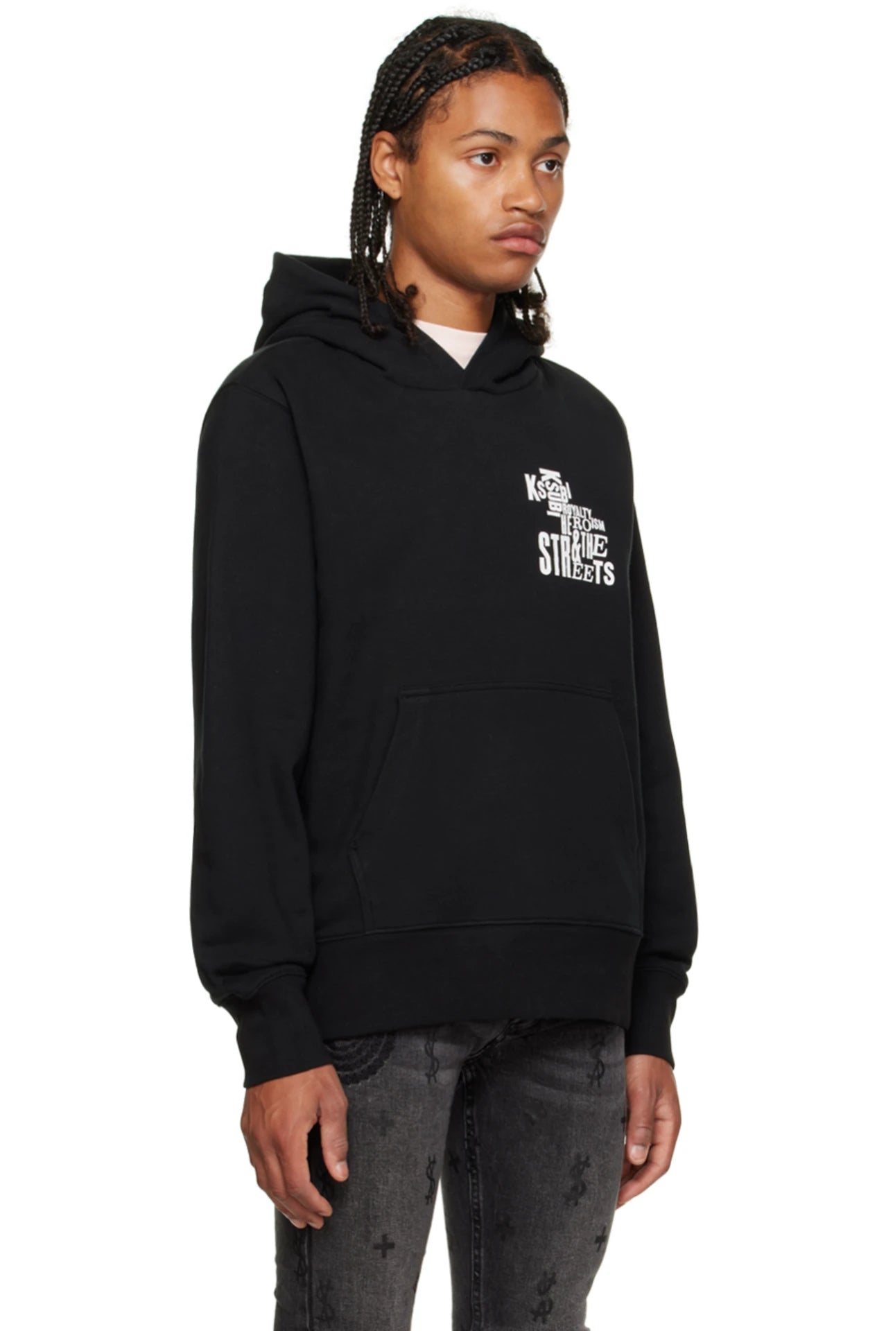 Ksubi Graff Kash Hoodie Jet Black