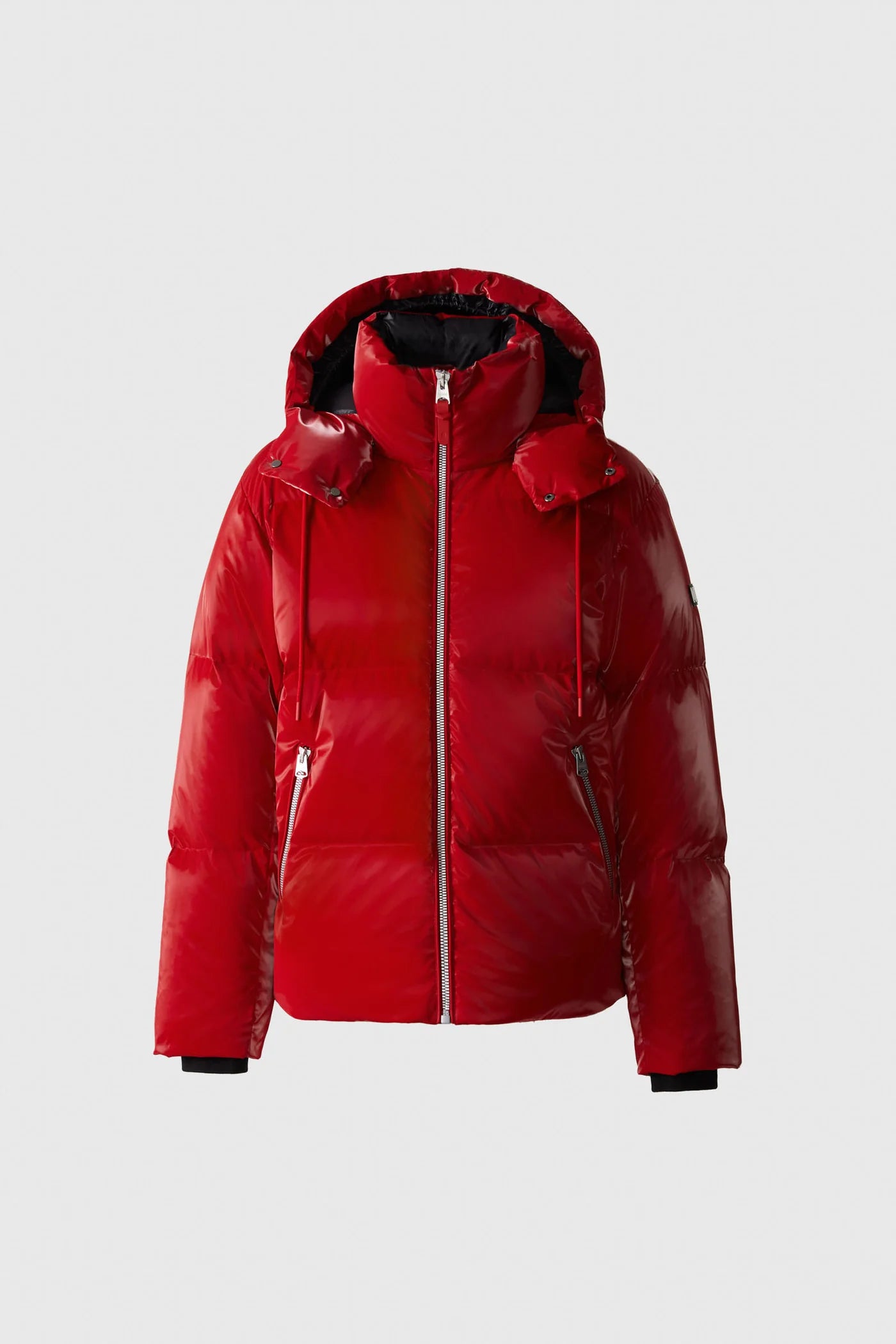 Mackage KENT-GLO High-Gloss Hooded Down Jacket